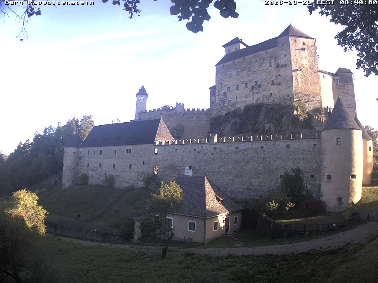 Archiv Foto Webcam Burg Rappottenstein