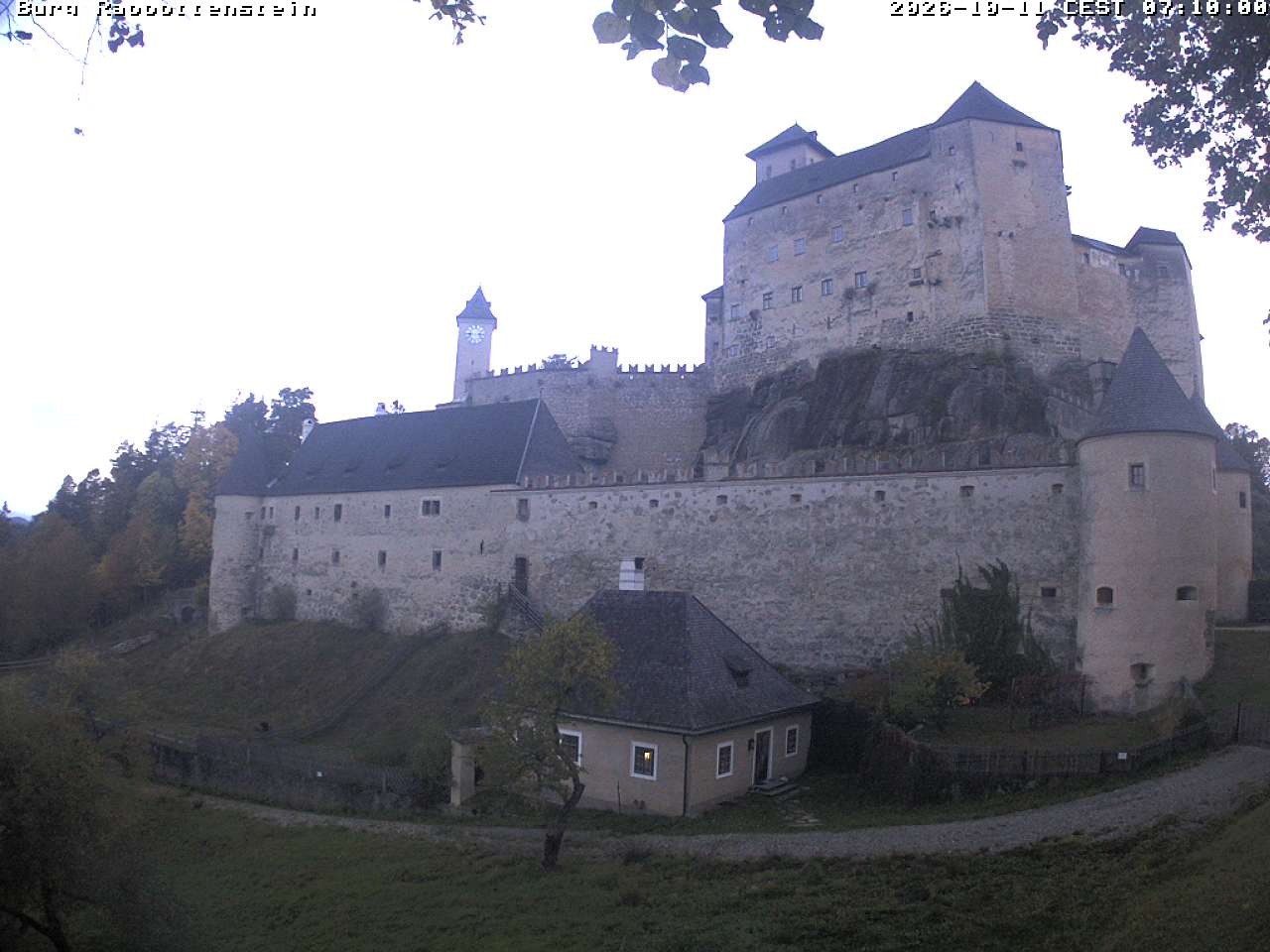Archiv Foto Webcam Burg Rappottenstein