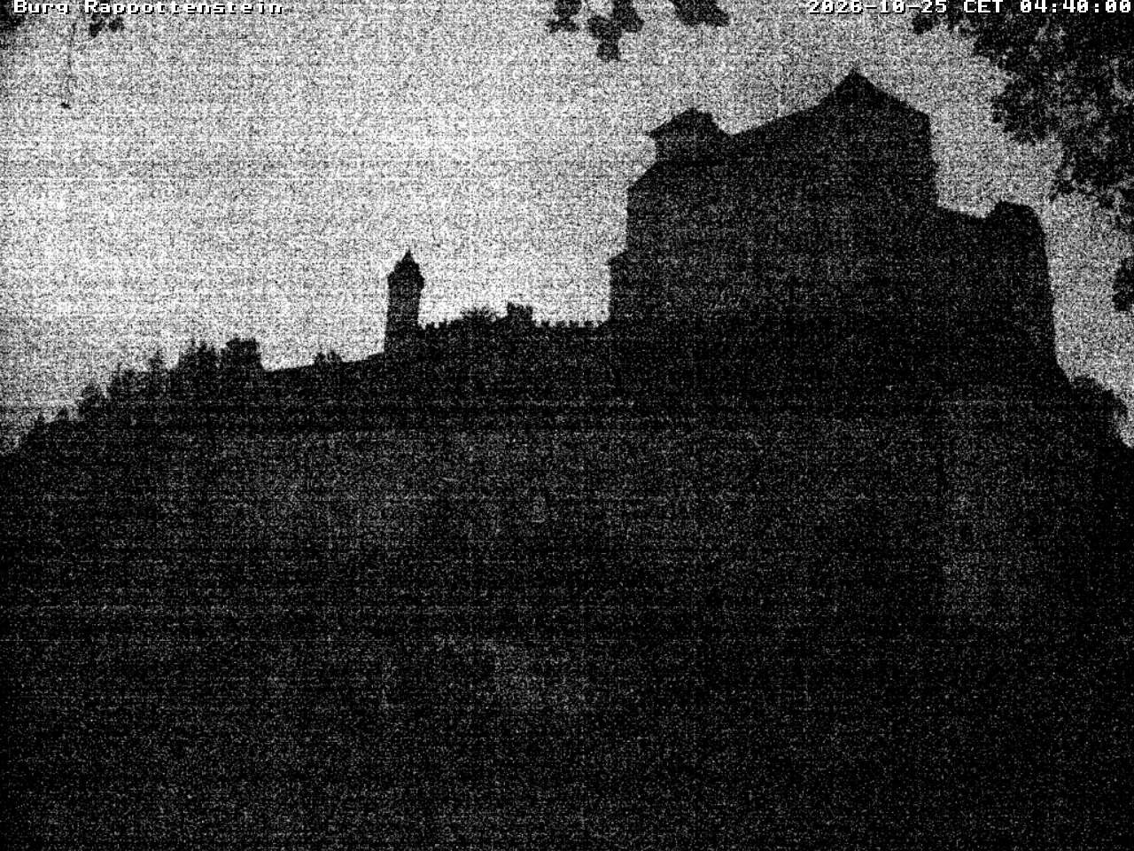 Archived image Webcam Rappottenstein Castle