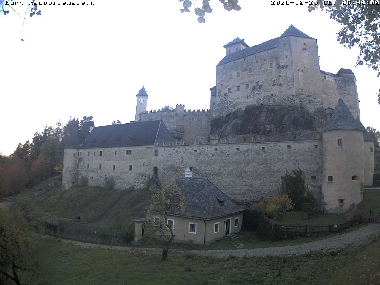 Archived image Webcam Rappottenstein Castle