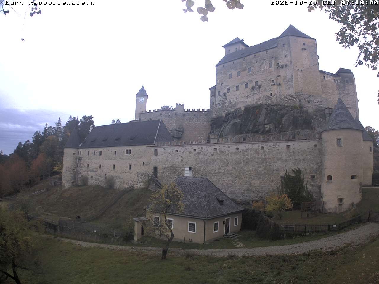 Archived image Webcam Rappottenstein Castle