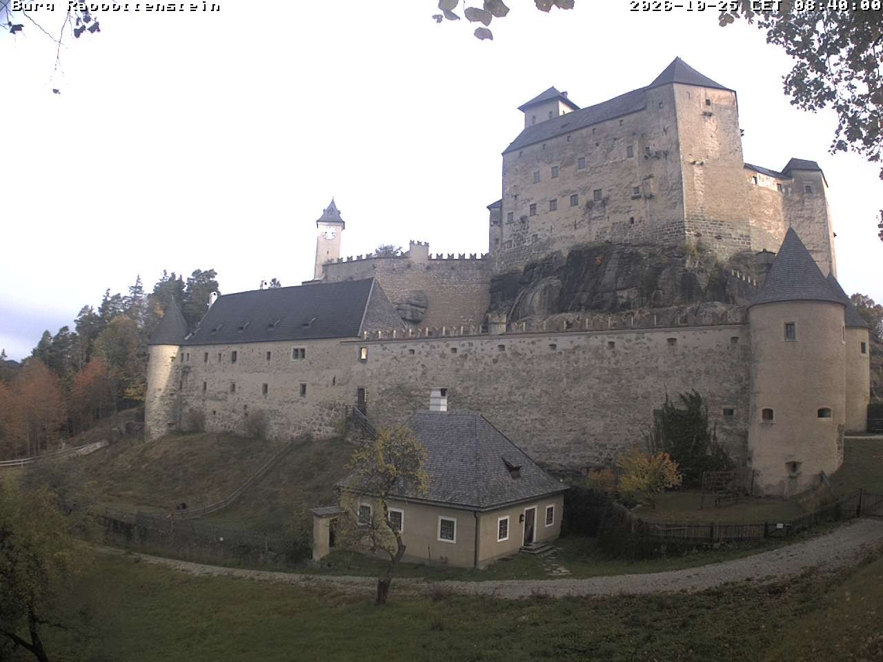 Archived image Webcam Rappottenstein Castle
