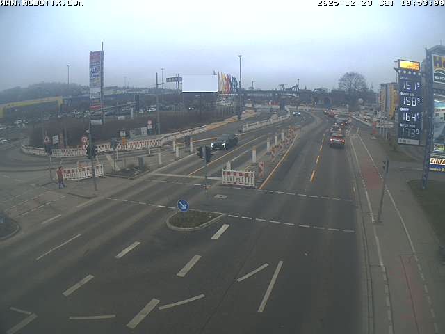 Archiv Foto Webcam Ulm: Blaubeurer Straße