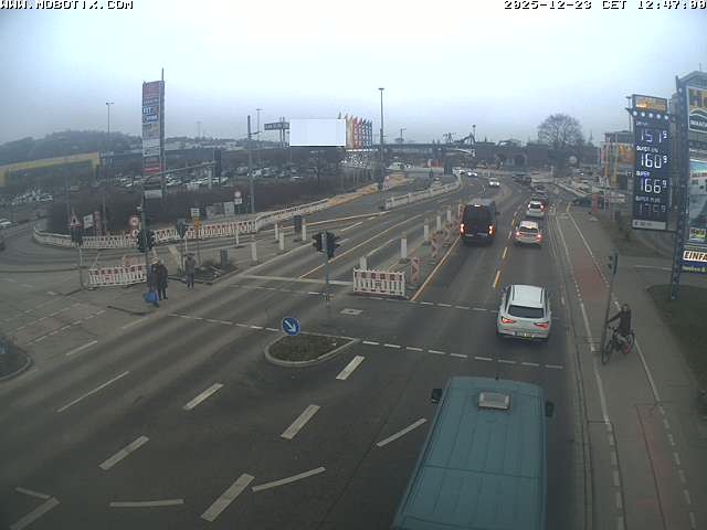 Archiv Foto Webcam Ulm: Blaubeurer Straße