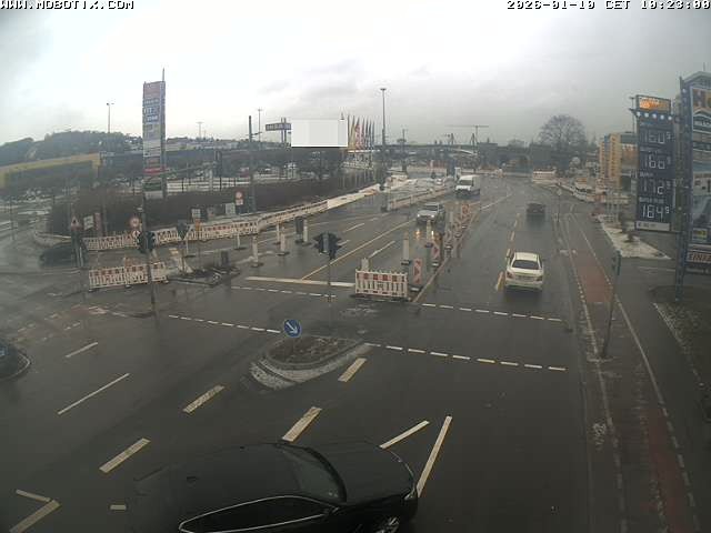 Archived image Webcam Ulm - View Blaubeurer Street