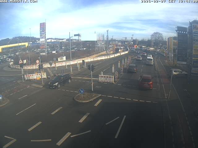 Archiv Foto Webcam Ulm: Blaubeurer Straße