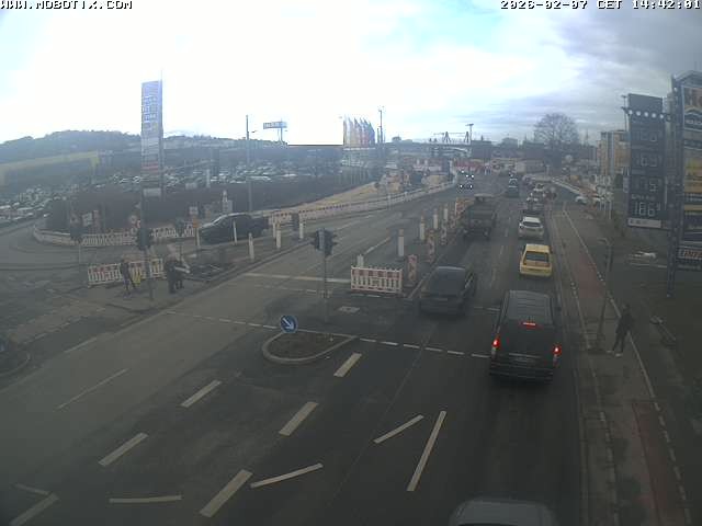 Archiv Foto Webcam Ulm: Blaubeurer Straße