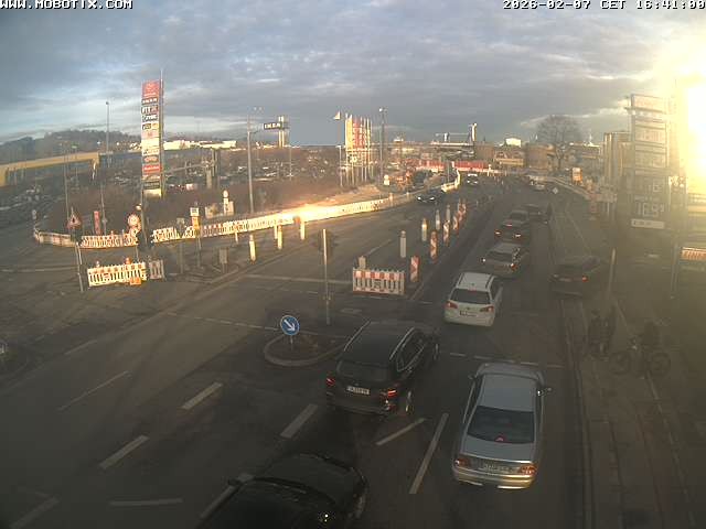 Archiv Foto Webcam Ulm: Blaubeurer Straße