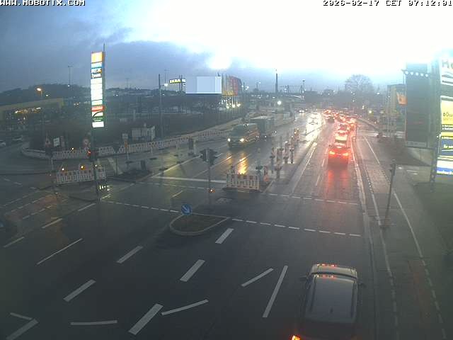 Archiv Foto Webcam Ulm: Blaubeurer Straße