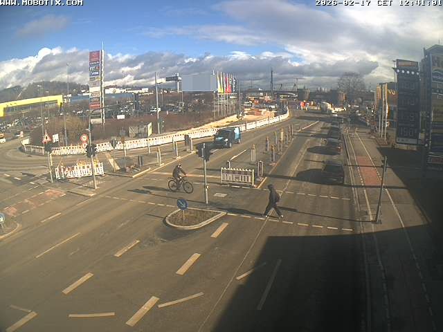 Archiv Foto Webcam Ulm: Blaubeurer Straße