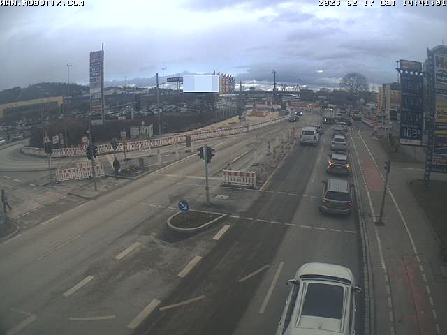 Archiv Foto Webcam Ulm: Blaubeurer Straße