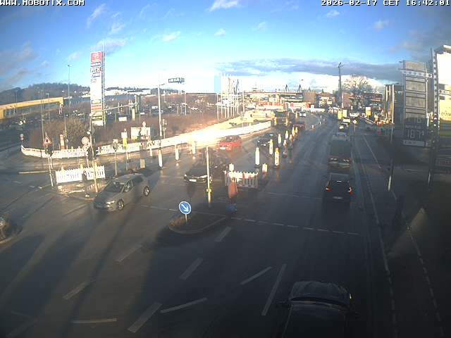 Archiv Foto Webcam Ulm: Blaubeurer Straße