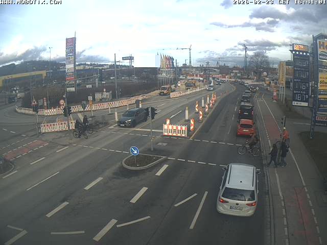 Archiv Foto Webcam Ulm: Blaubeurer Straße