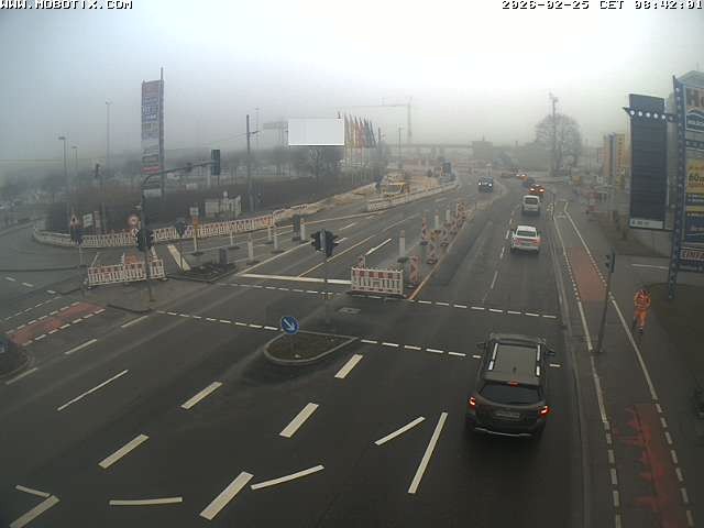 Archiv Foto Webcam Ulm: Blaubeurer Straße