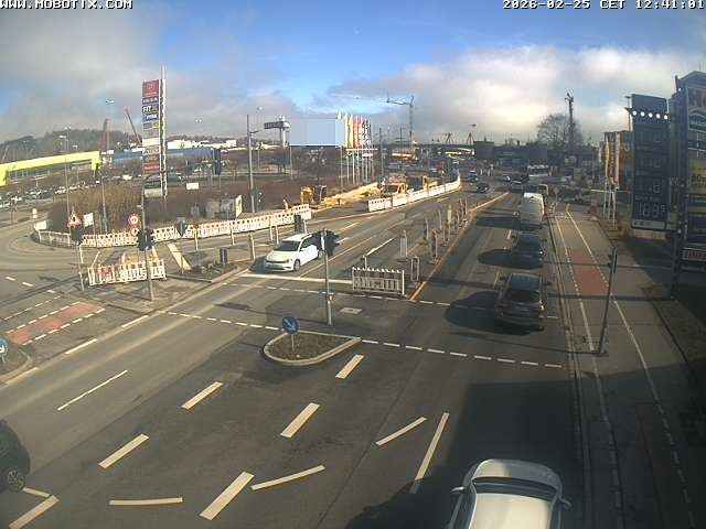 Archiv Foto Webcam Ulm: Blaubeurer Straße