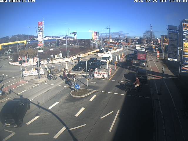 Archiv Foto Webcam Ulm: Blaubeurer Straße