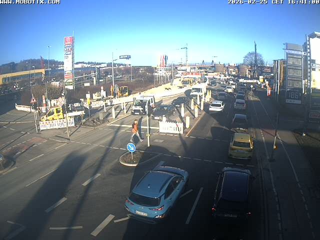 Archiv Foto Webcam Ulm: Blaubeurer Straße