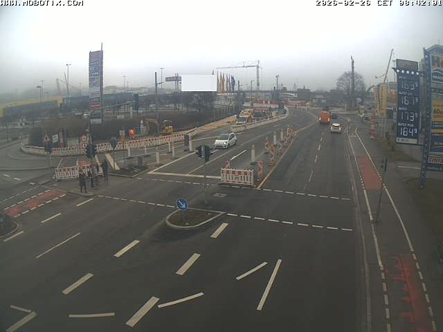 Archived image Webcam Ulm - View Blaubeurer Street