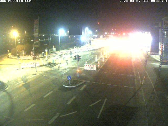 Archived image Webcam Ulm - View Blaubeurer Street