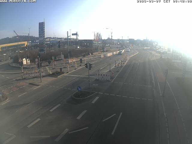 Archiv Foto Webcam Ulm: Blaubeurer Straße