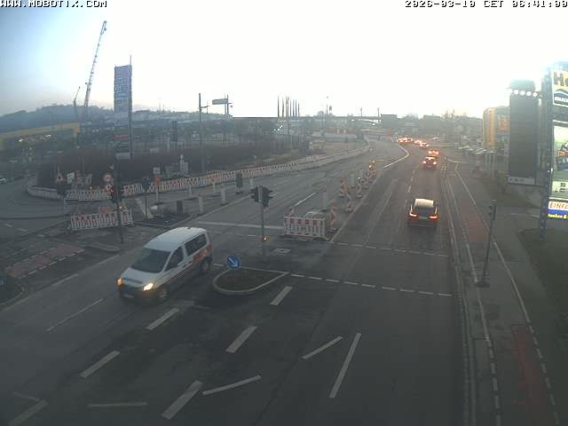 Archiv Foto Webcam Ulm: Blaubeurer Straße