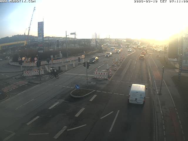 Archiv Foto Webcam Ulm: Blaubeurer Straße