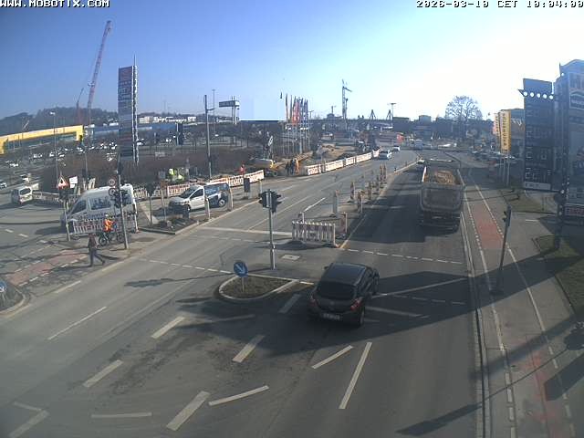 Archiv Foto Webcam Ulm: Blaubeurer Straße