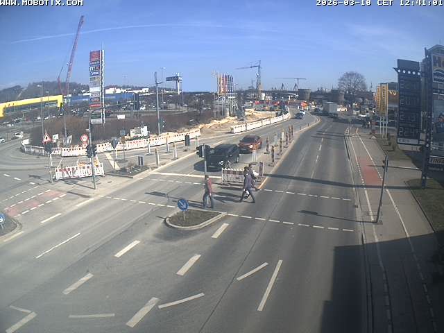 Archiv Foto Webcam Ulm: Blaubeurer Straße