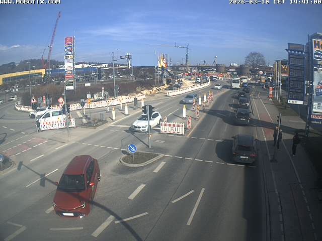 Archiv Foto Webcam Ulm: Blaubeurer Straße
