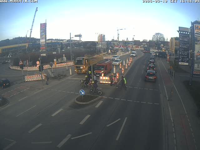 Archiv Foto Webcam Ulm: Blaubeurer Straße