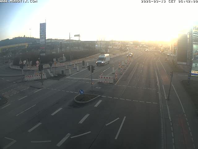 Archiv Foto Webcam Ulm: Blaubeurer Straße