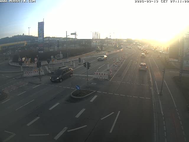 Archiv Foto Webcam Ulm: Blaubeurer Straße