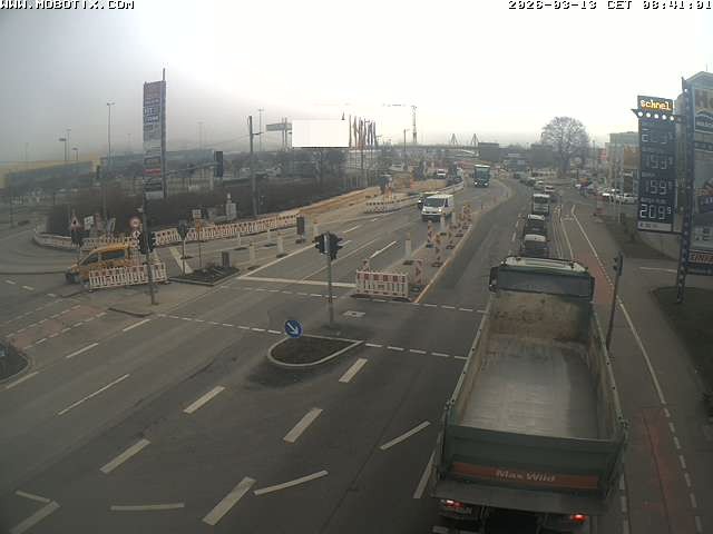 Archiv Foto Webcam Ulm: Blaubeurer Straße