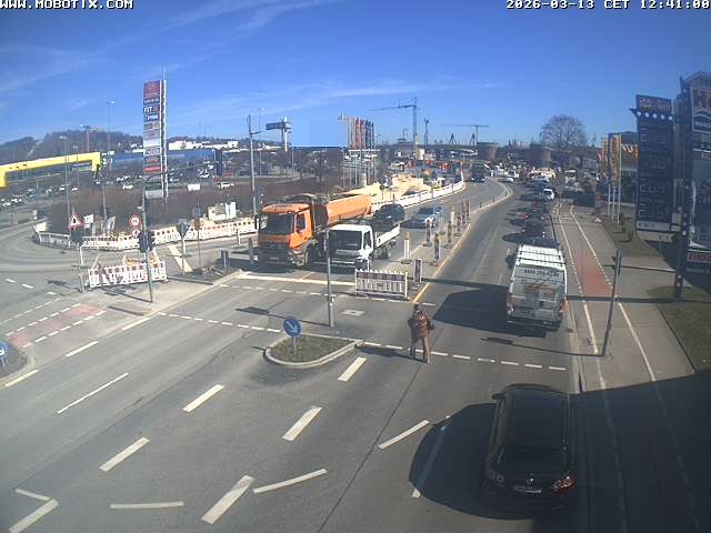 Archiv Foto Webcam Ulm: Blaubeurer Straße