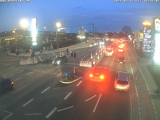 Archiv Foto Webcam Ulm: Blaubeurer Straße