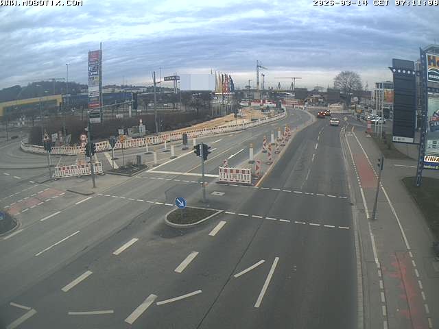 Archiv Foto Webcam Ulm: Blaubeurer Straße