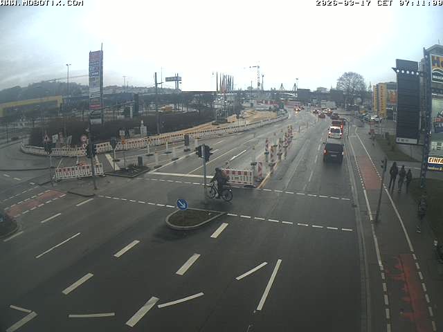 Archiv Foto Webcam Ulm: Blaubeurer Straße