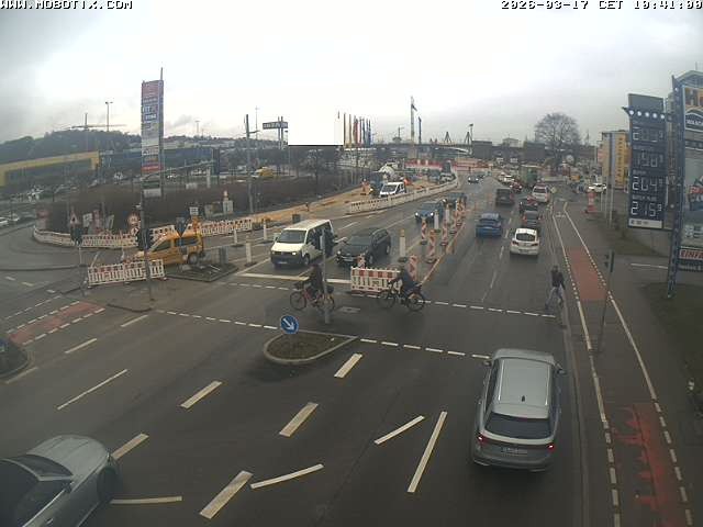 Archiv Foto Webcam Ulm: Blaubeurer Straße