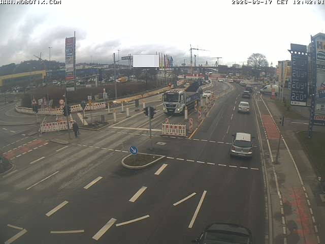 Archiv Foto Webcam Ulm: Blaubeurer Straße