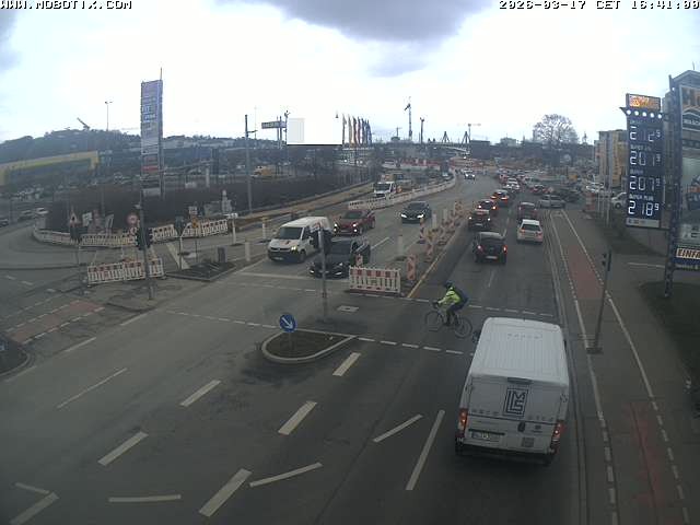 Archiv Foto Webcam Ulm: Blaubeurer Straße