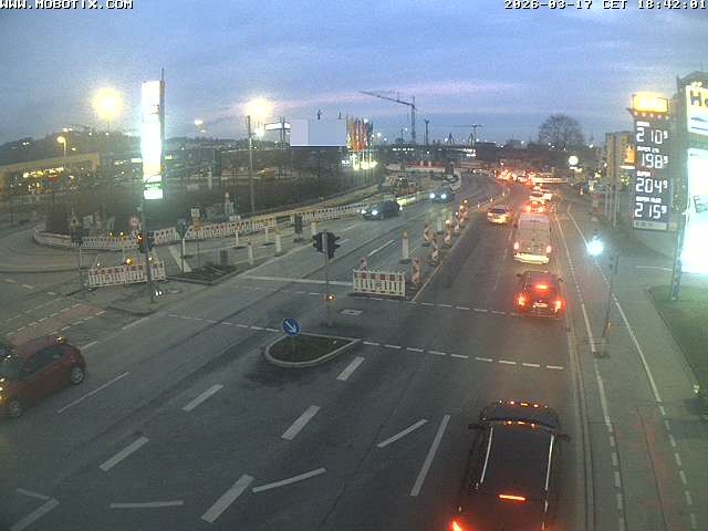 Archiv Foto Webcam Ulm: Blaubeurer Straße