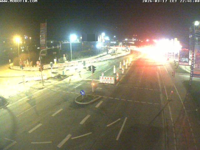 Archived image Webcam Ulm - View Blaubeurer Street