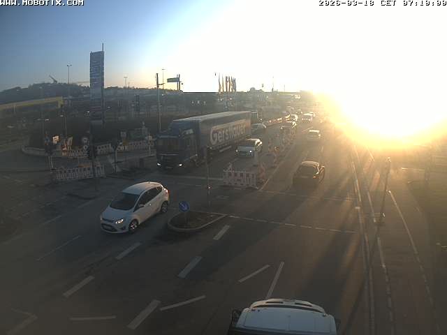 Archiv Foto Webcam Ulm: Blaubeurer Straße