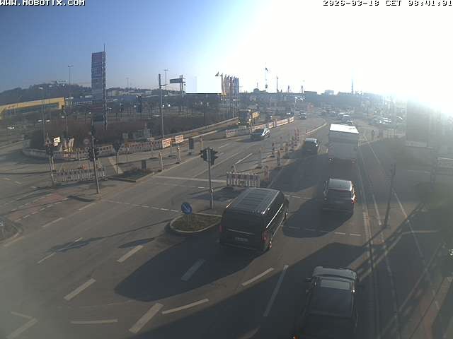 Archiv Foto Webcam Ulm: Blaubeurer Straße