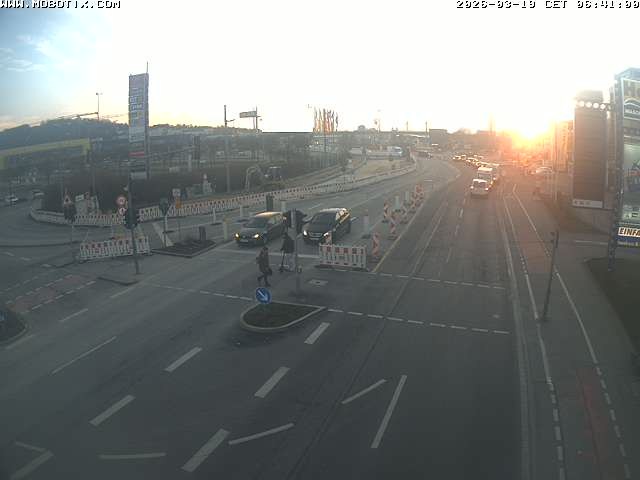 Archiv Foto Webcam Ulm: Blaubeurer Straße