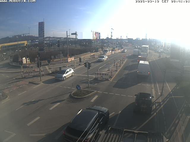 Archiv Foto Webcam Ulm: Blaubeurer Straße