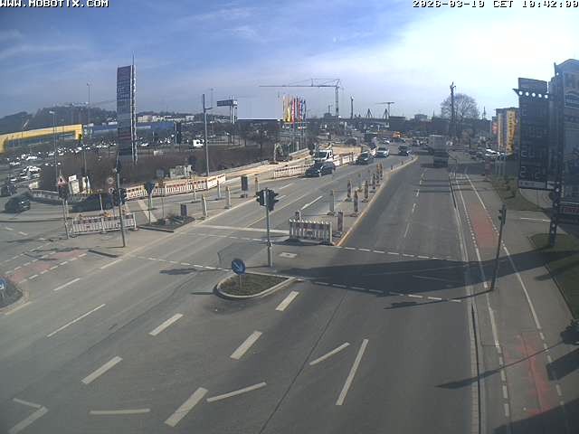 Archiv Foto Webcam Ulm: Blaubeurer Straße