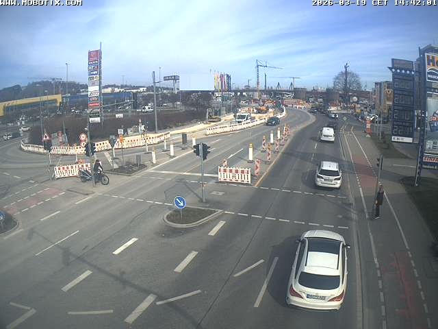 Archiv Foto Webcam Ulm: Blaubeurer Straße