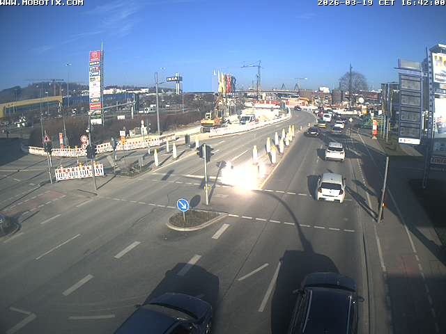 Archiv Foto Webcam Ulm: Blaubeurer Straße