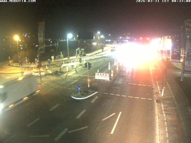 Archived image Webcam Ulm - View Blaubeurer Street